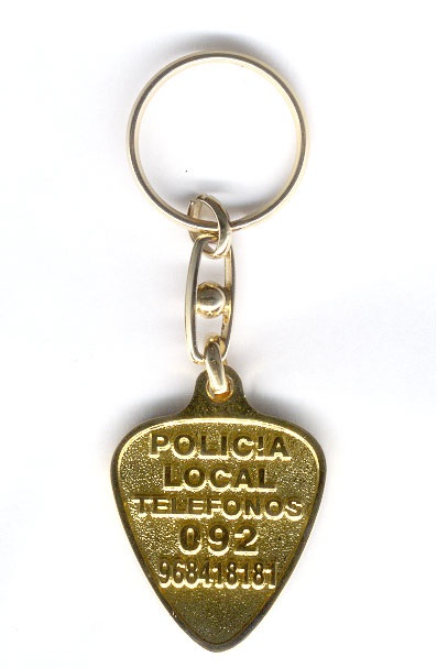 Llavero Polica Local Totana