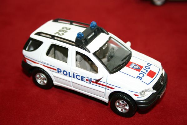 Vehiculo Miniatura Policia Francia
