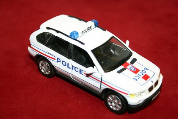 Vehiculo Miniatura Policia Francia