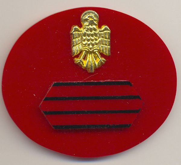 Placa pecho Cabo de la  Policia Nacional