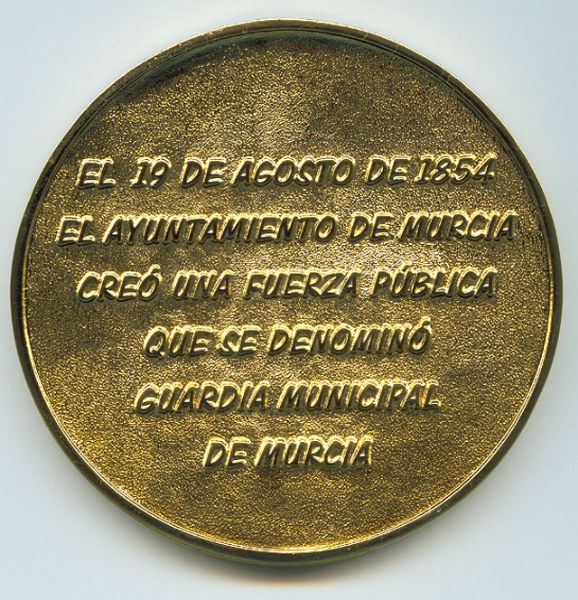 Pisa Papeles (Recuerdo del 150 Aniversario de la Policia Local de Murcia)