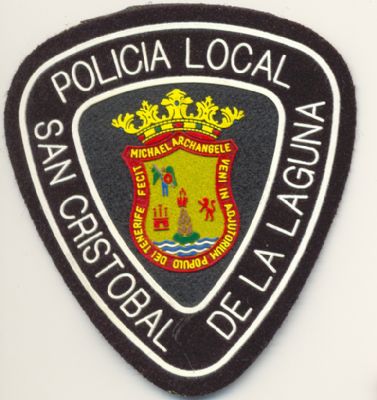 Emblema de brazo de Policia Local San Cristobal de la Laguna (Canarias)
