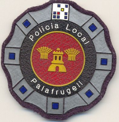Emblema de Pecho Policia Local Palafrugell (Catalua)