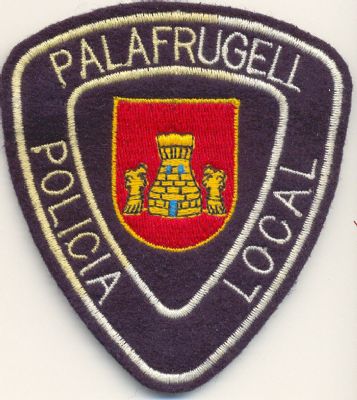 Emblema Brazo Policia Local Palafrugell (Cataluña)