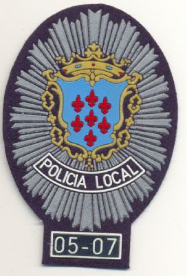 Emblema Pecho Policia Local Alcantarilla (Murcia)