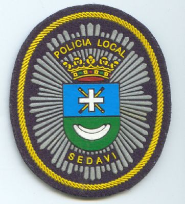 Emblema Pecho Policia Local Sedavi (Valencia)