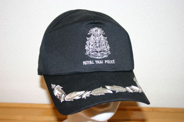 Gorra Beisbolera de Oficial Policia Thailandesa