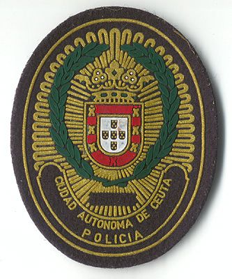 Policía Local de la Ciudad Autónoma de Ceuta (pecho)