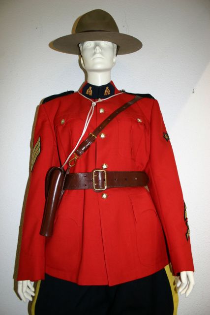 Otros detalles del Uniforme Policia Montada del Canada