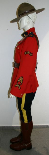 Otros detalles del Uniforme Policia Montada del Canada