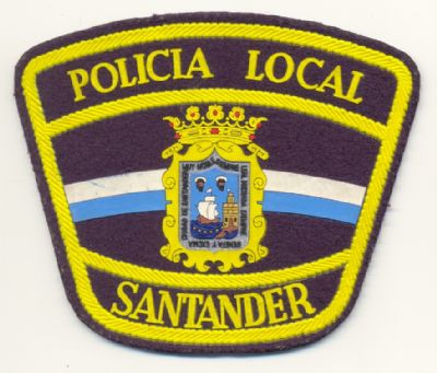 Emblema de Brazo de Policia Local de Santander