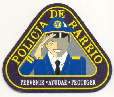 Emblema de Brazo de Policia Barrio  de Santander