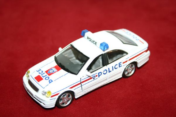 Vehiculo Miniatura Policia Francia