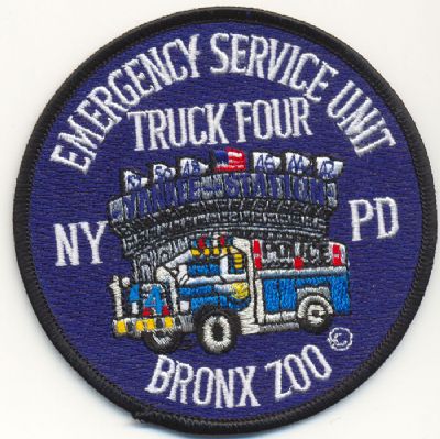 Emblema Brazo Emergencias N.Y. (U.S.A.) SQUAD 4