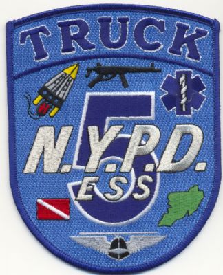 Emblemas Brazo Emergencias N.Y. P.D. (U.S.A.) 