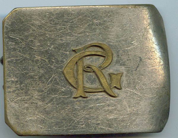 Hebilla de cinto de Guardia Rural de Totana