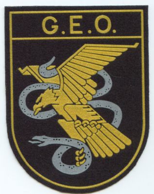 Emblema Brazo Policia GEO