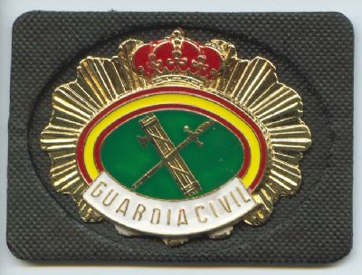 Placa cartera Guardia Civil