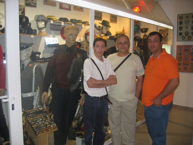Visita al Museo de la Policia Local de Totana 