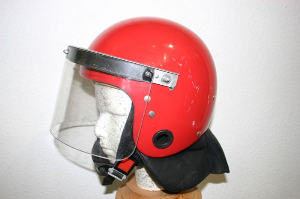 Casco Antidisturbios Policia Autonoma Vasca 