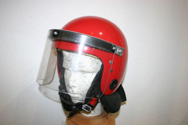 Casco Antidisturbios Policia Autonoma Vasca 