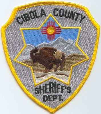 Emblema Brazo Policia Cibola (Nuevo Mexico) U.S.A.