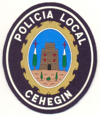 Antiguo Emblema de Brazo de Policia Local de Cehegin  (Murcia) 