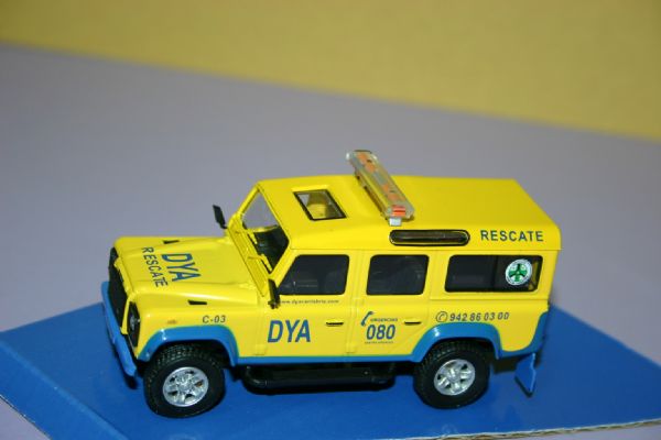 Miniatura Land Rover  Servicio Emergencias DYA RESCATE