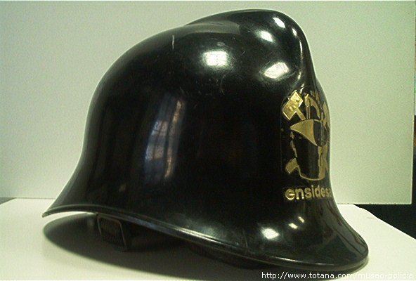 Casco Bombero   (Altos Hornos Ensidesa   *Asturias)