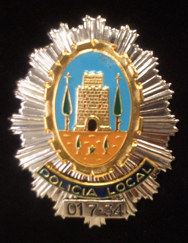 Placa metalica Cehegin