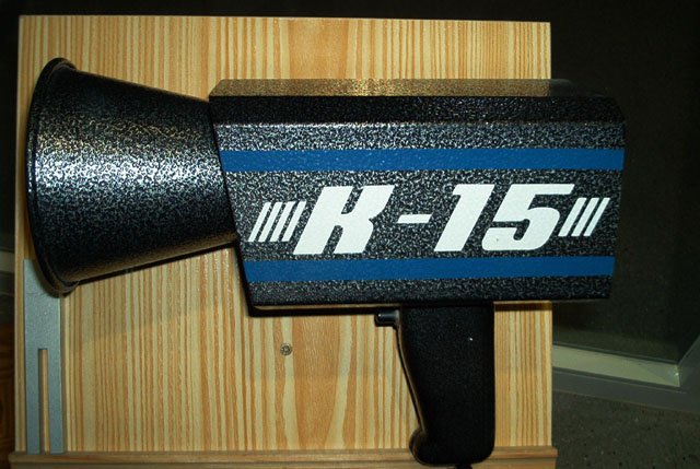 Radar para control de velocidad
(fuera de servicio