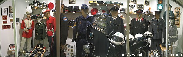 Vista panoramica Museo Material Policial